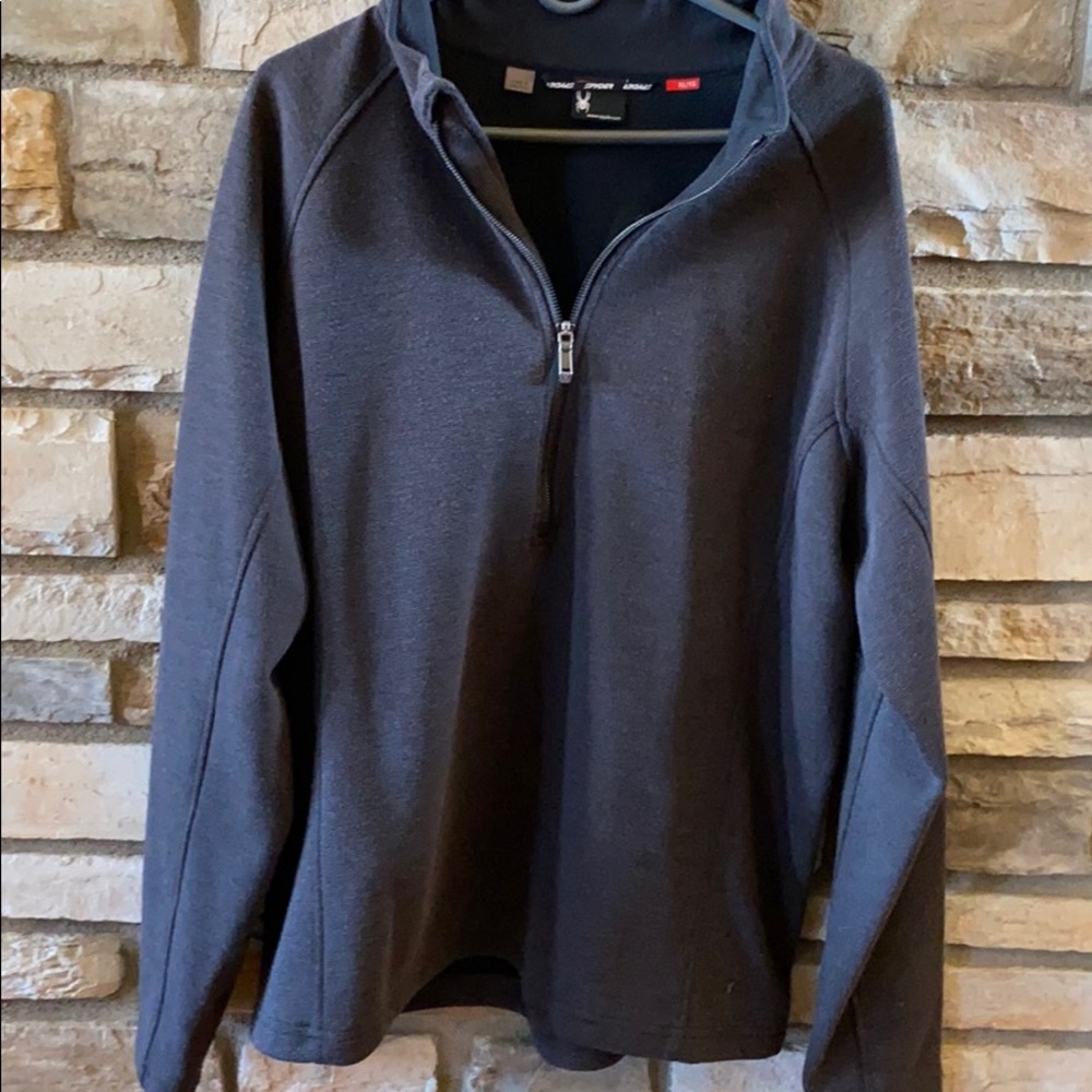 Spyder 1/4 zip sweater / pullover XL